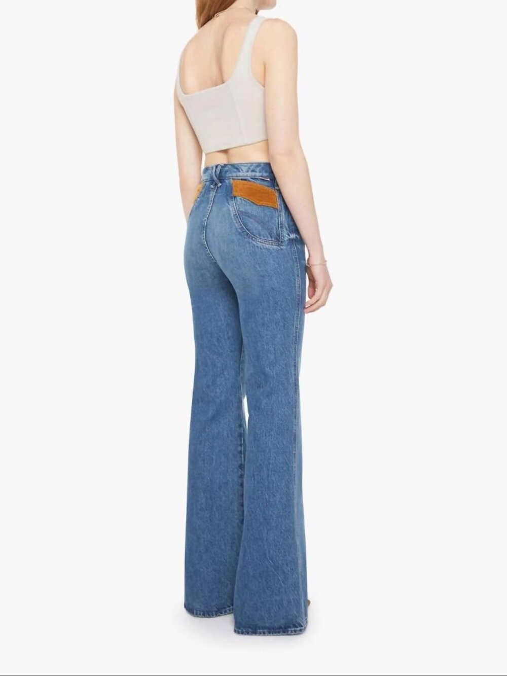 Mother - The Pointy Pocket High-rise Flare Jeans